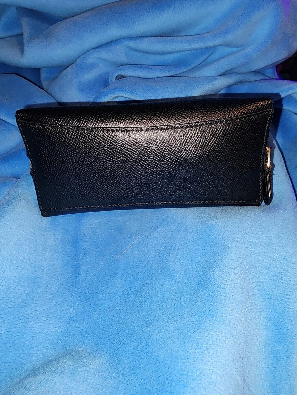 Coach black leather